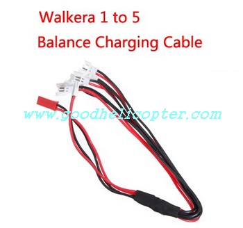 HUBSAN-X4-H107D Quadcopter parts walkera 1 to 5 balance charging cable 9128 - Click Image to Close